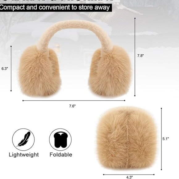 Fluffy Winter Ear Muffs main image 7